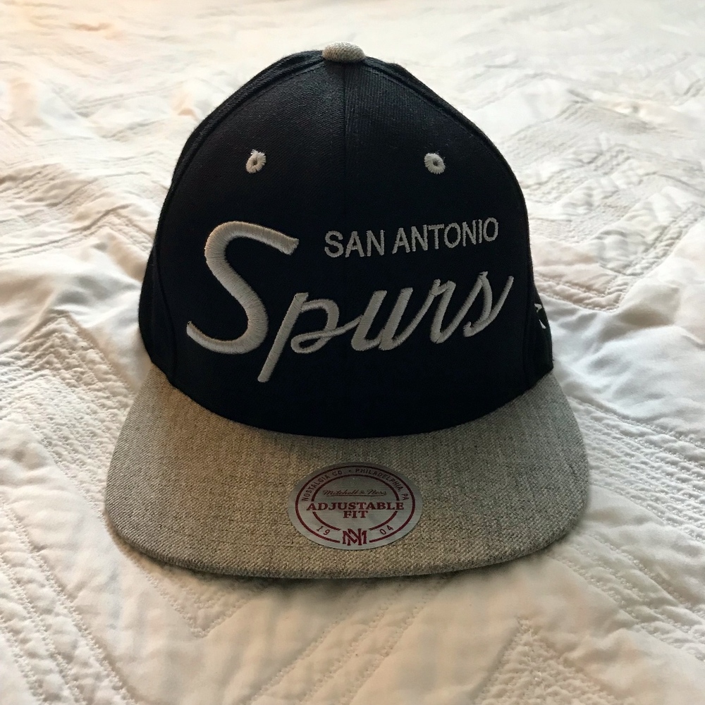 🏀 Mitchell & Ness San Antonio Spurs Snapback Hat
